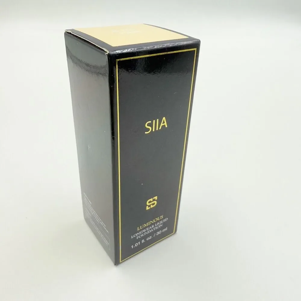 LUMINOUS LONGWEAR LIQUID FOUNDATION C 101 FAIR SIIA COSMETICS